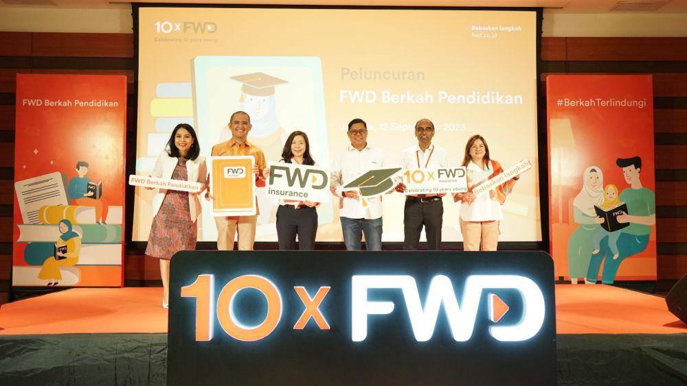 Peluncuran FWD Berkah Pendidikan di Pacific Century Place Jakarta pada Selasa (12/9/2023). (dok. FWD Insurance)