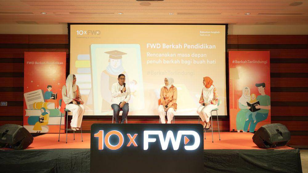 Peluncuran FWD Berkah Pendidikan di Pacific Century Place Jakarta pada Selasa (12/9/2023). (dok. FWD Insurance)