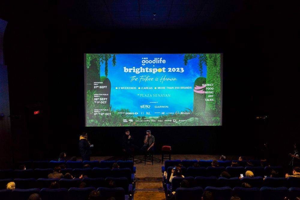 Press Conference Brightspot Market 2023 di XXI Plaza Senayan. 12 September 2023. (dok. Brightspot)