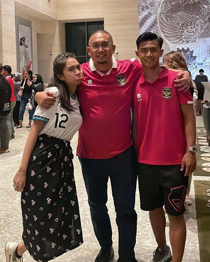 reaksi Azizah Salsha selebrasi bucin Pratama Arhan (instagram.com/andre_rosiade)