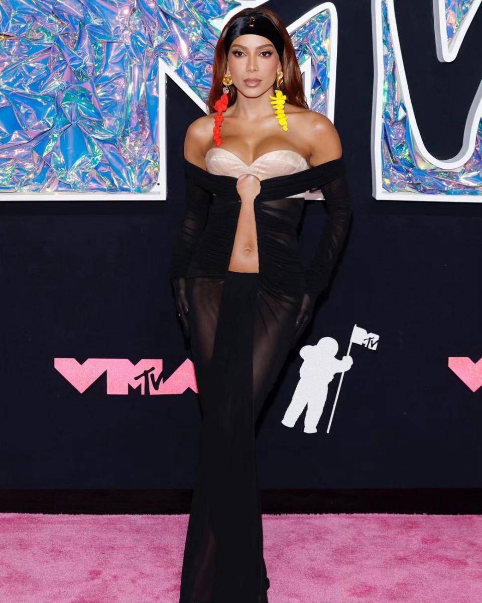 Gaya artis di MTV VMAs 2023. (instagram.com/anitta)