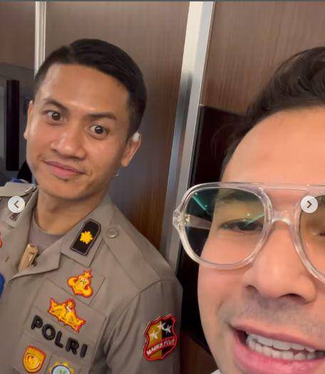 potret Raffi Ahmad dan ajudan presiden (instagram.com/raffinagita1717)