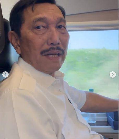 potret bapak Luhut Binsar Pandjaitan (instagram.com/raffinagita1717)
