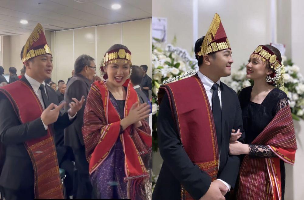 8 Momen Pernikahan Adat Rianty Cartwright di Rumah Duka, Wasiat Mertua