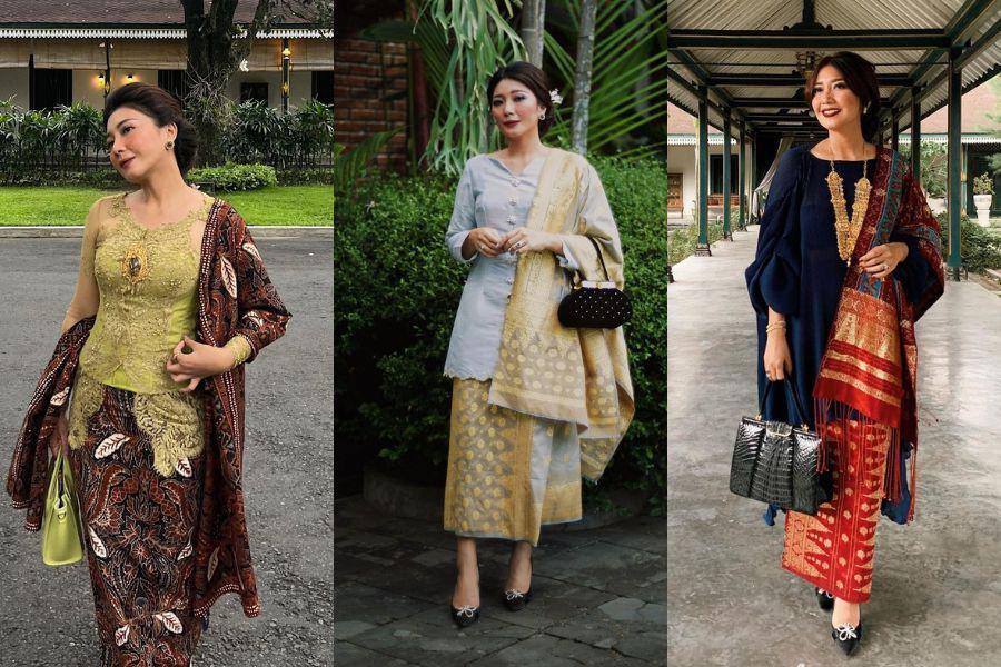 14 Styling Kebaya Elegan Modern ala Selebgram Lucedaleco, Mudah Ditiru