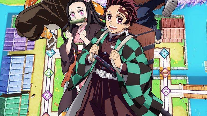 (Dok. SEGA, Aniplex/Demon Slayer - Kimetsu no Yaiba- Sweep the Board)