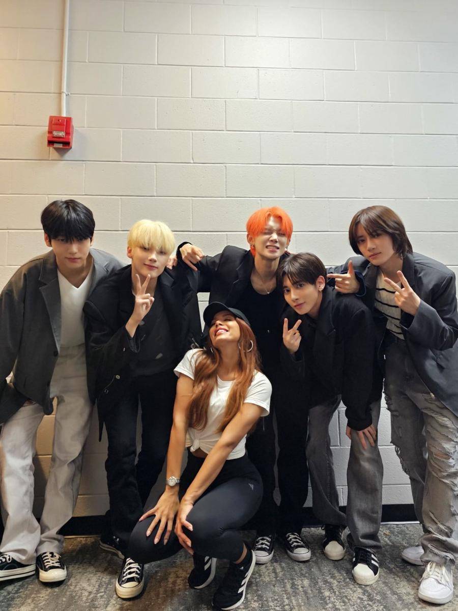 TXT dan Anitta di VMA 2023 (twitter.com/MTV)