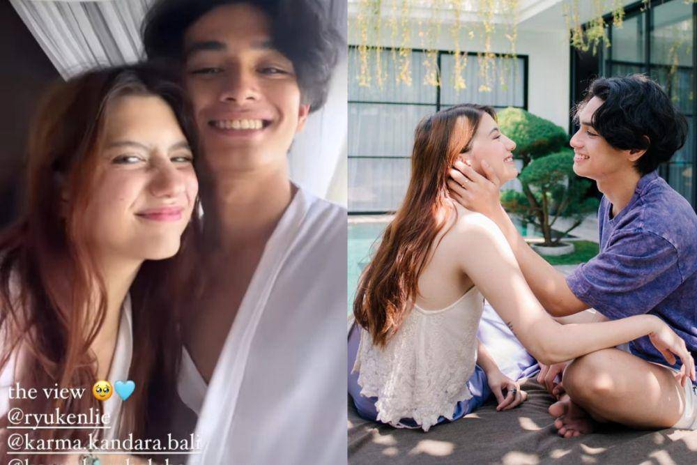 Cassandra dan Ryu liburan di Bali (Instagram.com/cassandraslee)