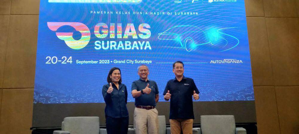 Konpers GIIAS Surabaya, Rabu (13/9/2023). Dok. GAIKINDO.