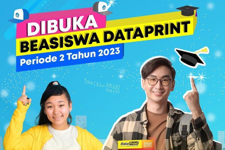 Beasiswa DataPrint Batch 2 2023, Bisa untuk Siswa dan Mahasiswa