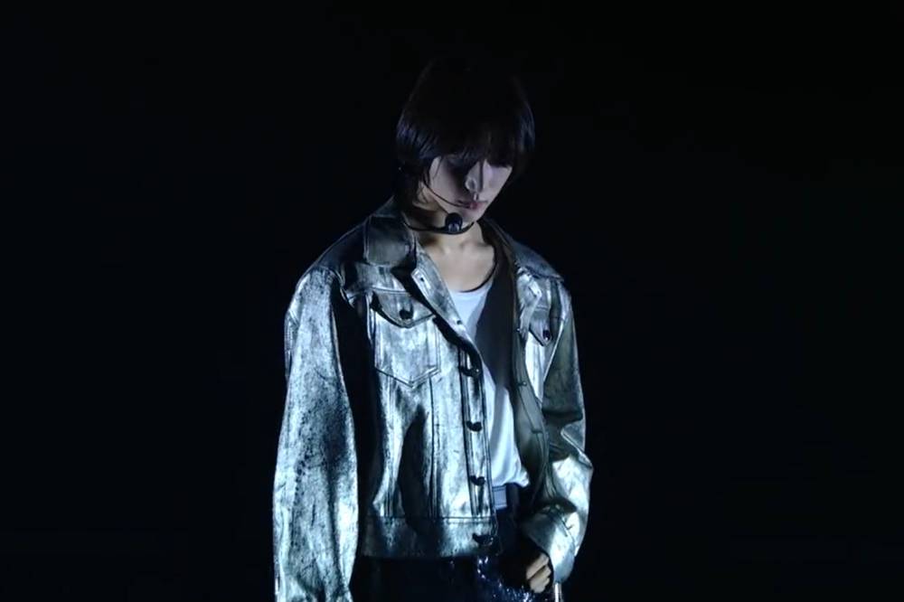 Beomgyu TXT saat perform di VMA 2023 (dok. MTV)