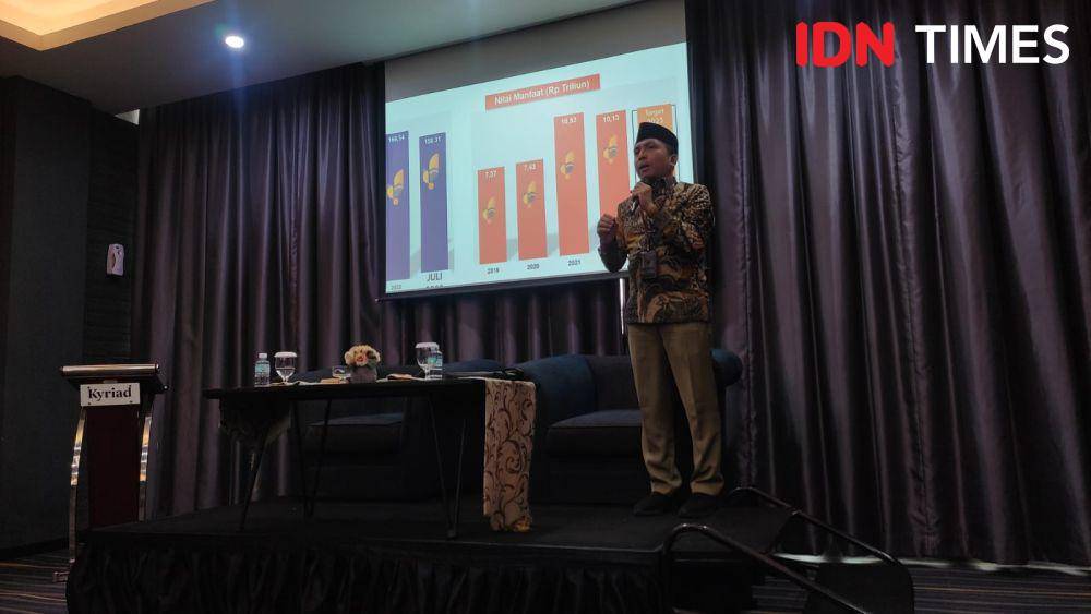 Badan Pengelola Keuangan Haji (BPKH) merilis data dari dana haji Indonesia yang dikelola hingga 2023. (Dokumentasi untuk IDN Times)