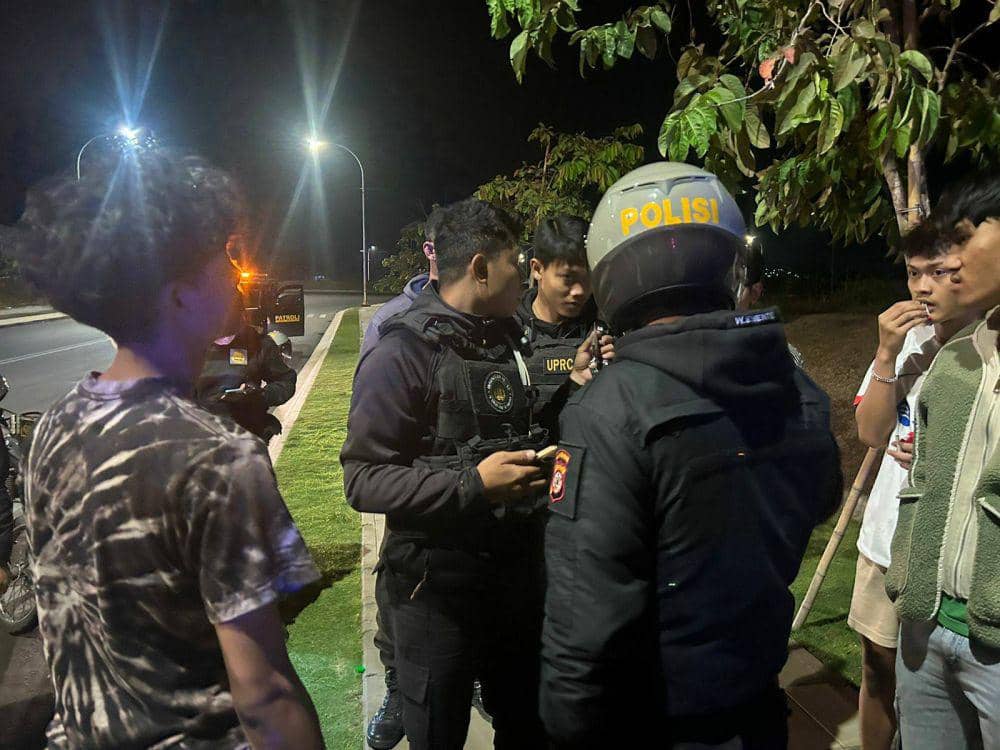 Sempat Kejar-kejaran, Polisi Tangkap Empat Pemuda Bawa Ganja