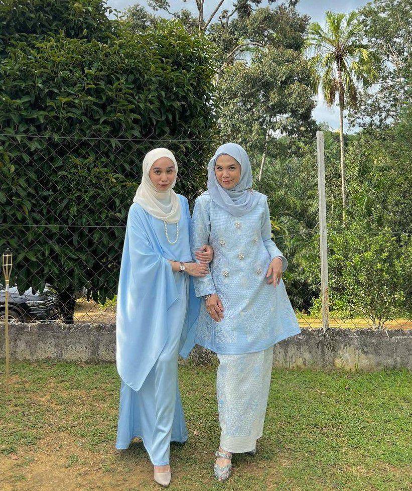 ide outfit kondangan simpel ala Nuha Bahrin (instagram.com/nuha_bahrin)