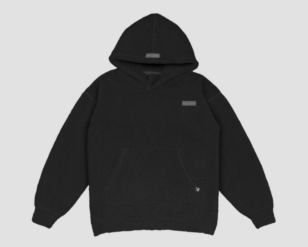 Exhale Sherpa Hoodie Oversize Brunette (shopee.co.id/Exhale Apparel Official Store)