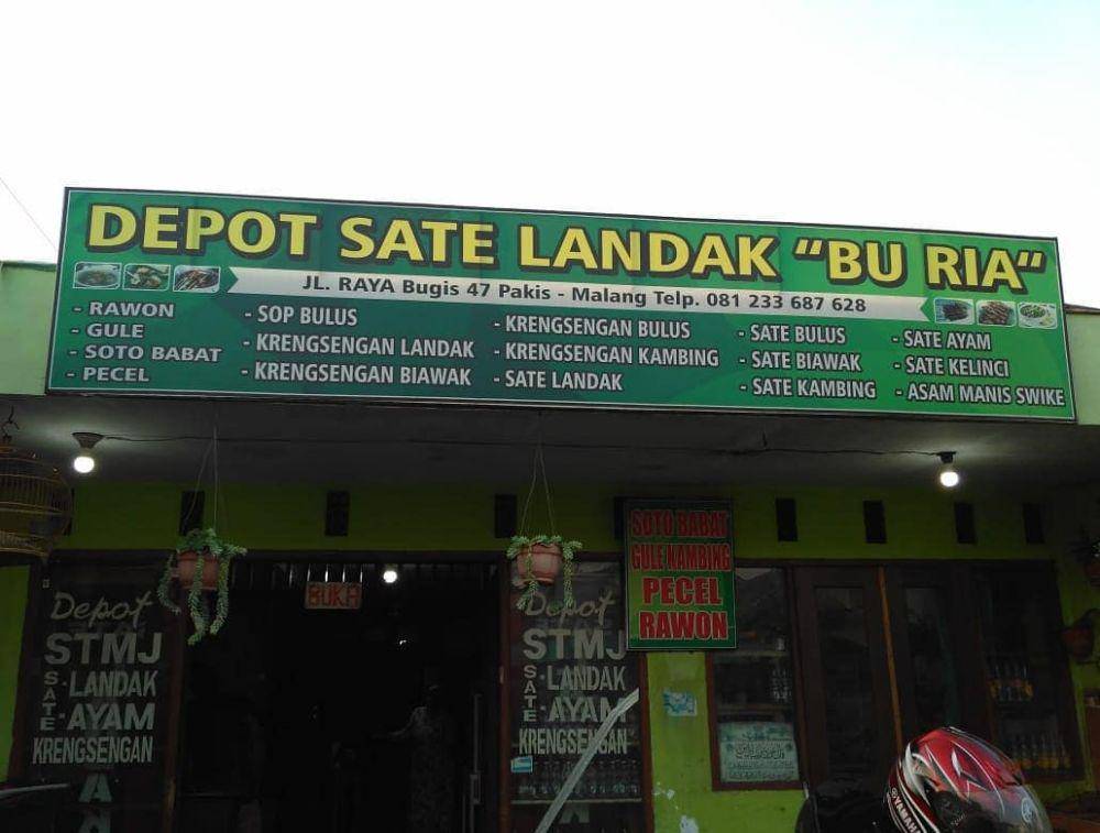 Depot Sate Landak Bu Ria (Instagram.com/david_indonesia)