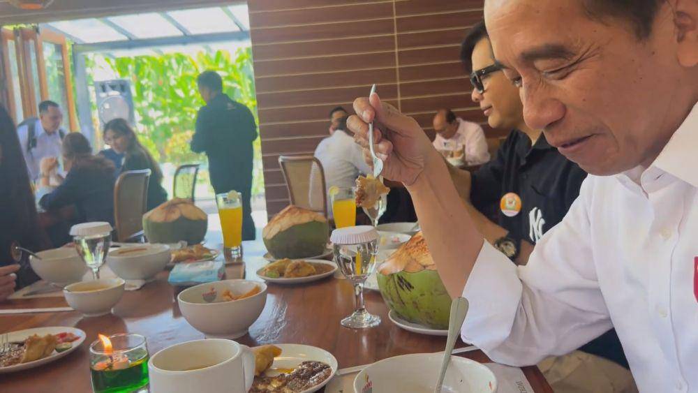 Raffi Ahmad makan bareng Jokowi (instagram.com/raffinagita1717)