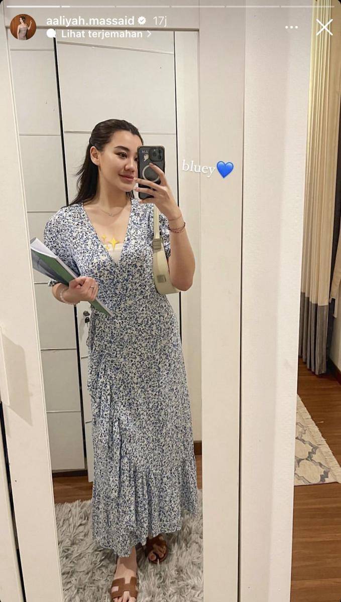 potret Aaliyah Massaid ikuti ujian di kampus (Instagram.com/aaliyah.massaid)