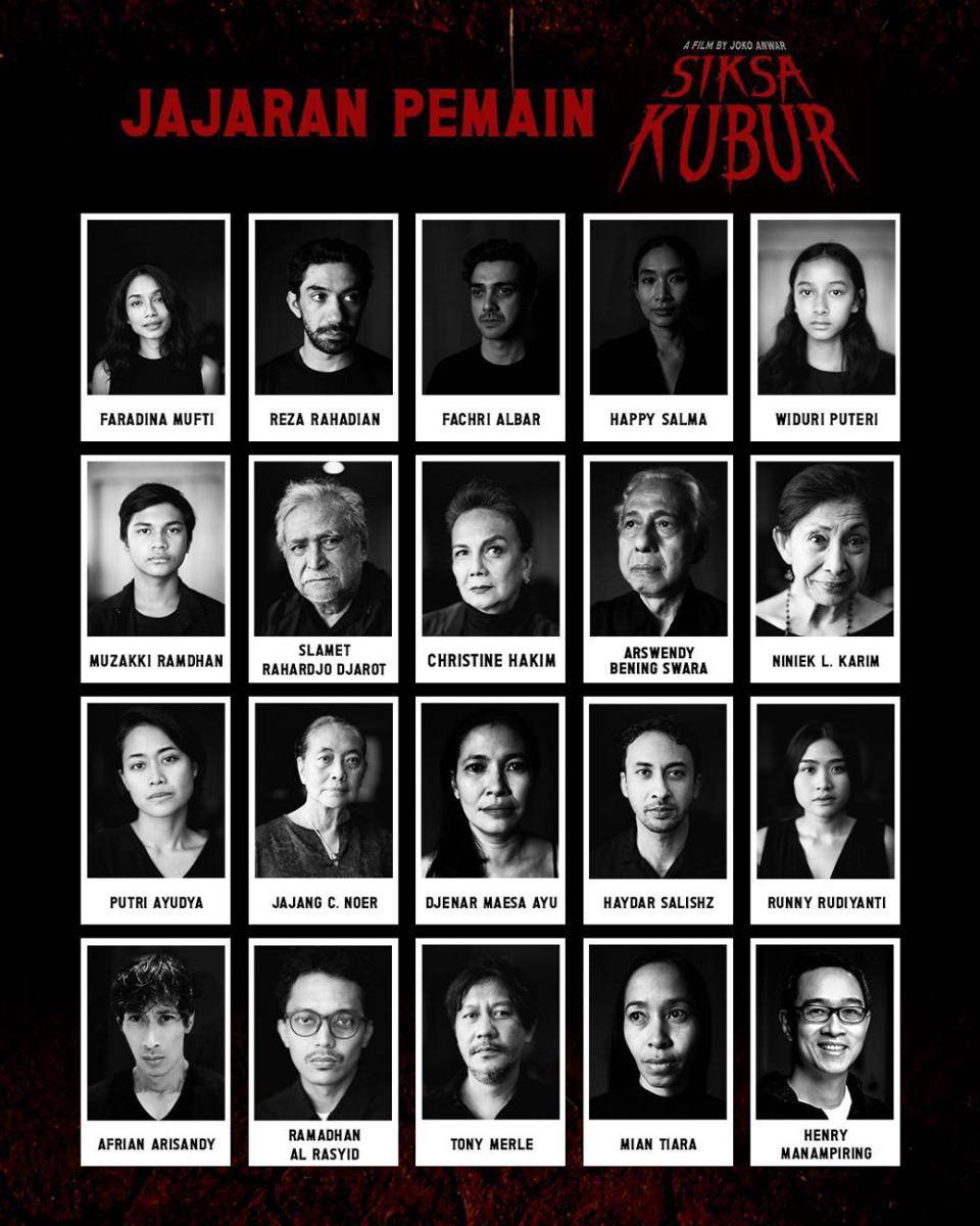 daftar pemain Siksa Kubur (twitter.com/jokoanwar)