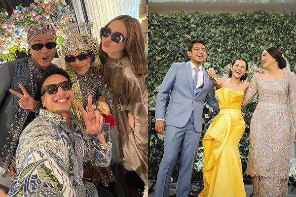 8 Potret Artis Datang ke Pernikahan Fans, Jadi Kejutan Tak Terduga