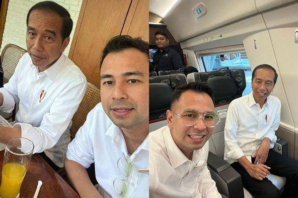 Raffi Ahmad makan bareng Jokowi (instagram.com/raffinagita1717)