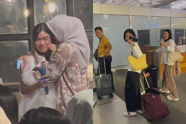 7 Potret Alya Rohali Lepas Anaknya Kuliah di London, Penuh Haru