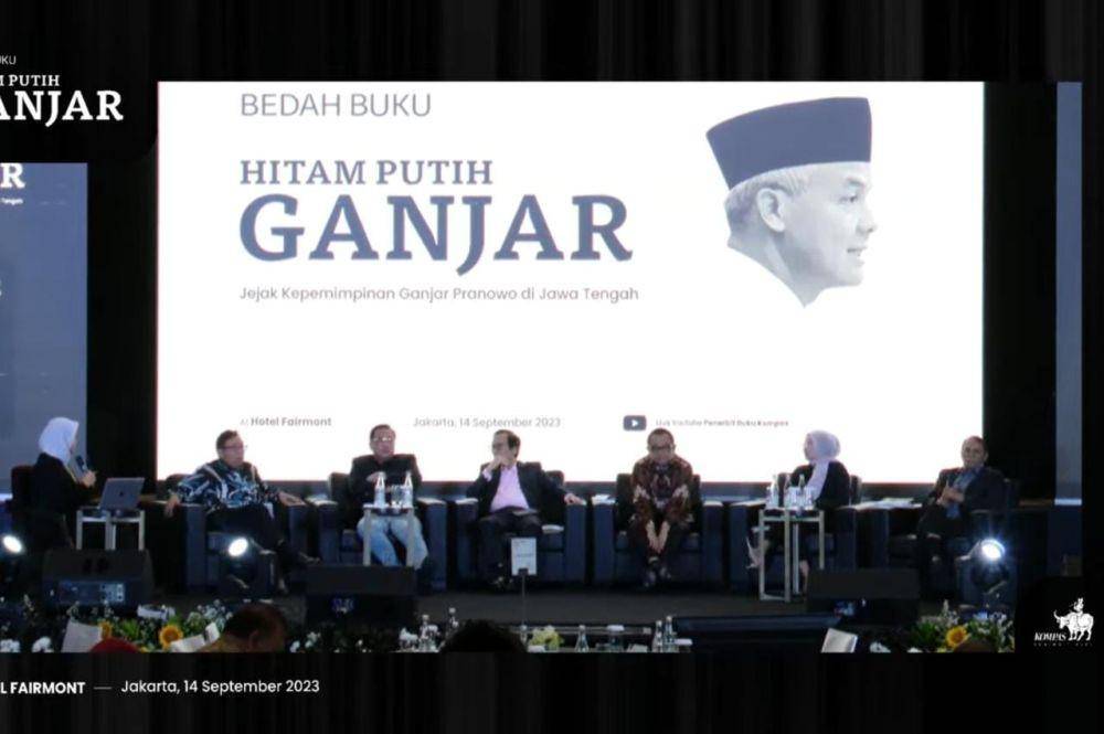 Bedah Buku Hitam Putih Ganjar (Youtube.com/Penerbit Buku Kompas)