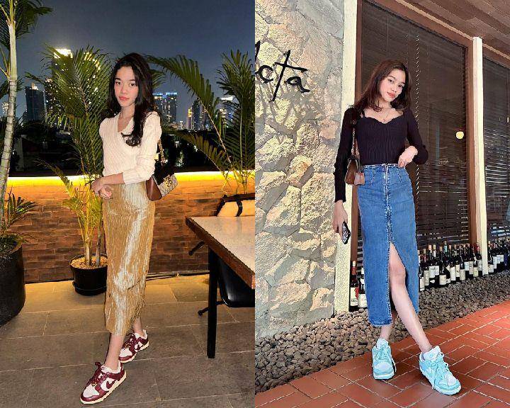 Ide OOTD pakai rok ala Ummi Quary (instagram.com/ummi_quary)
