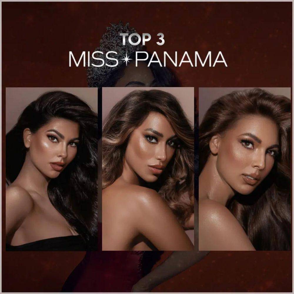 Top 3 Miss Universe Panama 2023 (instagram.com/almissuniverso)