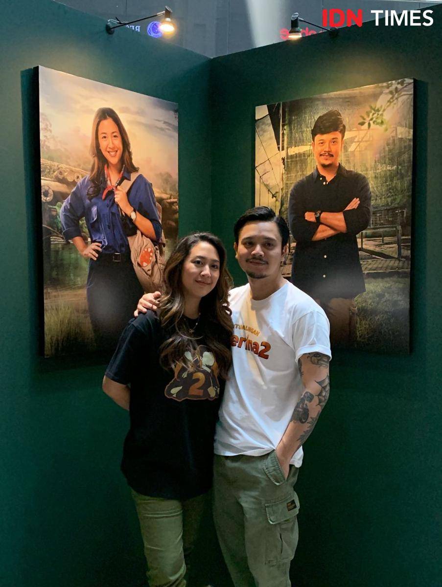 Sherina Munaf dan Derby Romero (dok. IDN Times/Zahrotustianah)