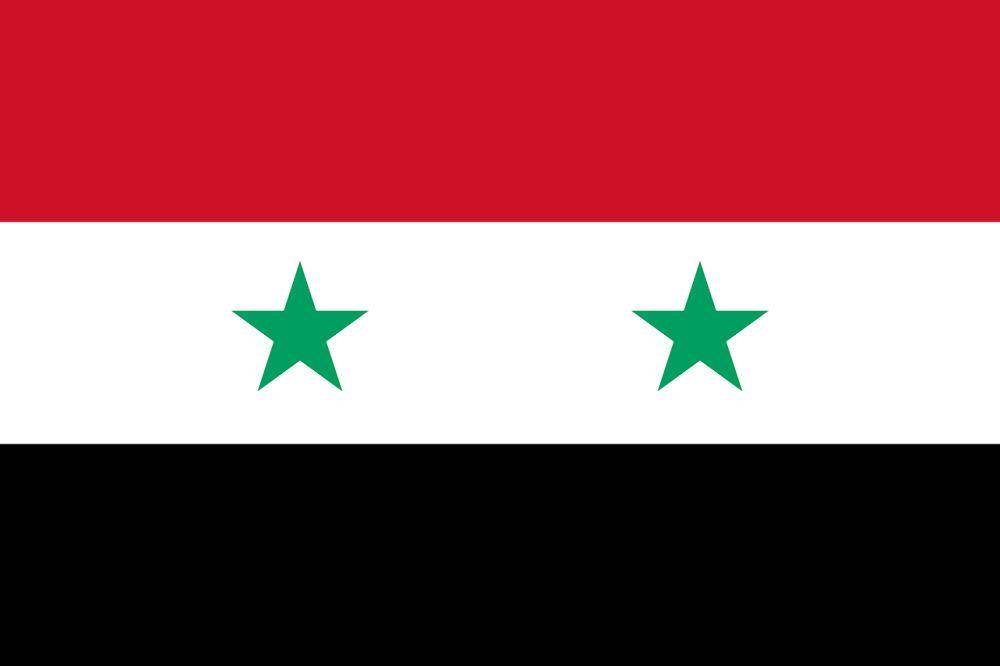 Ilustrasi bendera Suriah. (Pixabay.com/OpenClipart-Vectors)