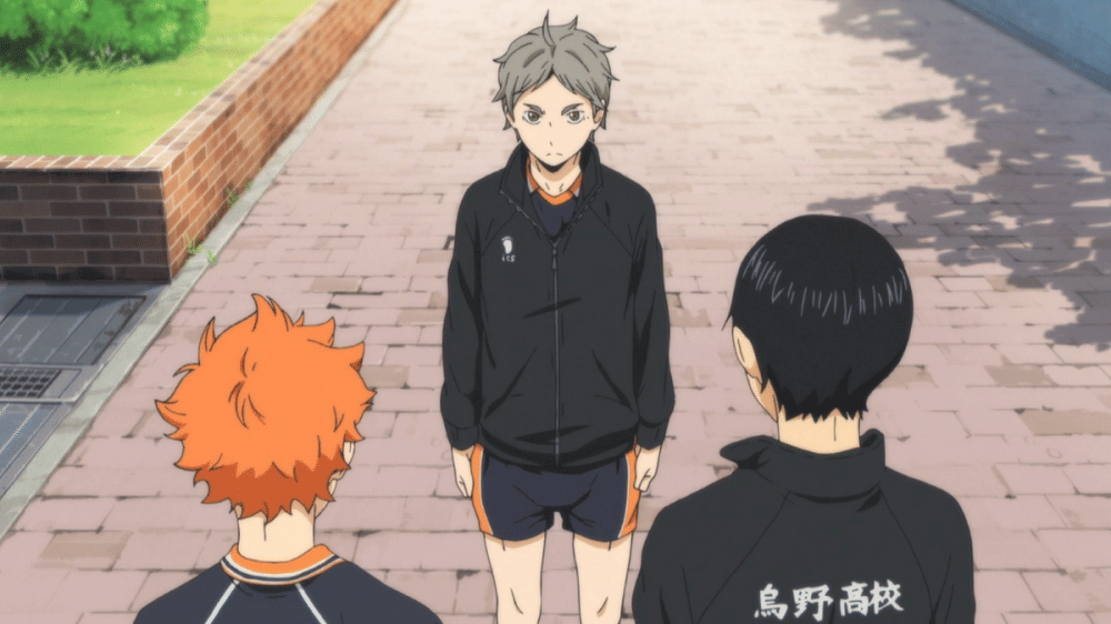 Sugawara (dok. Production I.G/ Haikyuu!!)