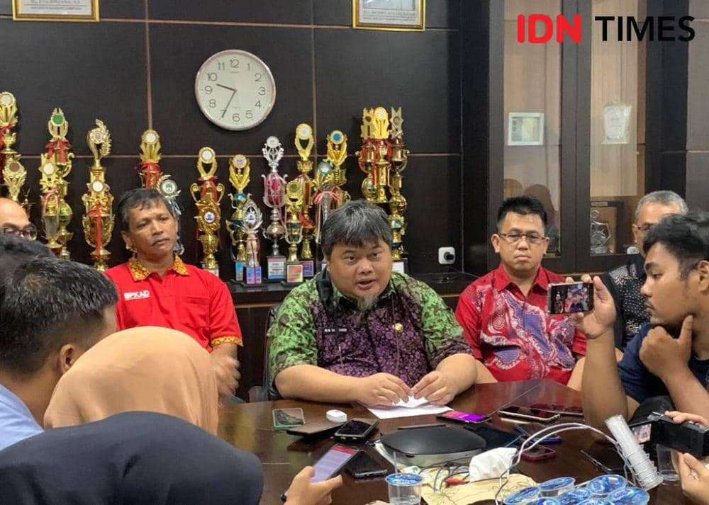 Kepala BPKAD Kota Bandar Lampung, M. Nur Ramdhan. (IDN Times/Rohmah Mustaurida)