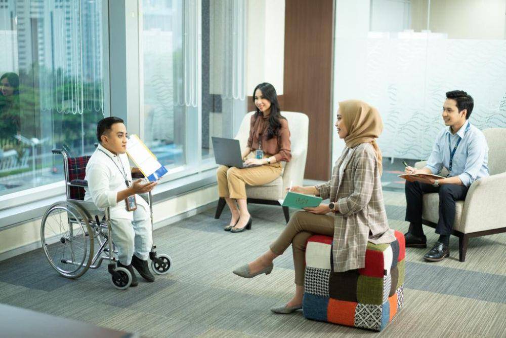 Bank Mandiri membangun program well-being bertajuk “hc4U” bagi para pegawainya. (Dok. Bank Mandiri)