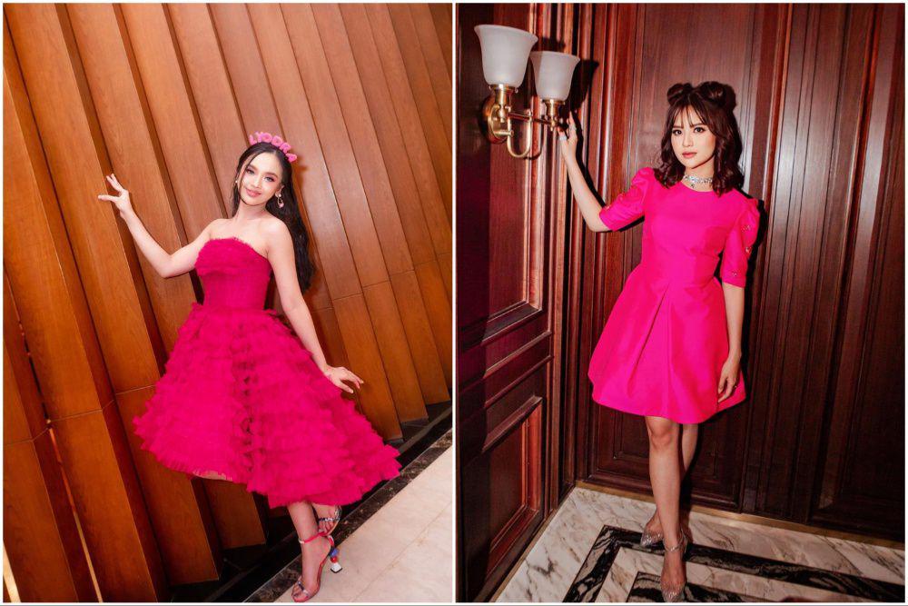 10 Potret Penyanyi Indonesia dengan Outfit Pink, Cerah!