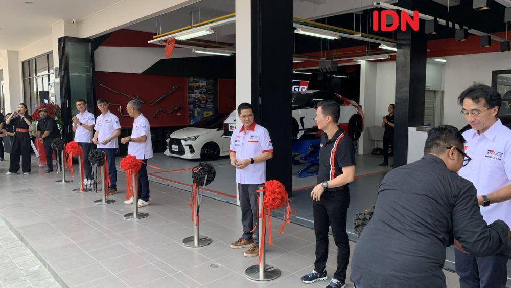Seremonial peresmian GR Garage (IDN Times/Fadhliansyah)
