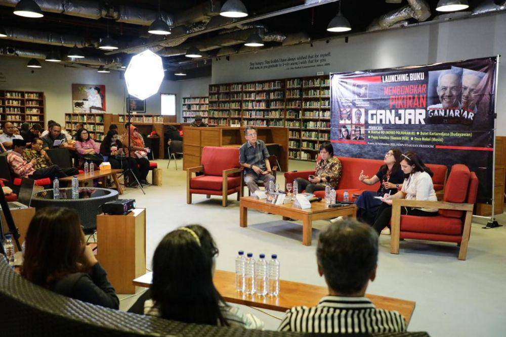 Buku Membongkar Pikiran Ganjar Resmi Diluncurkan (IDN Times/Istimewa)