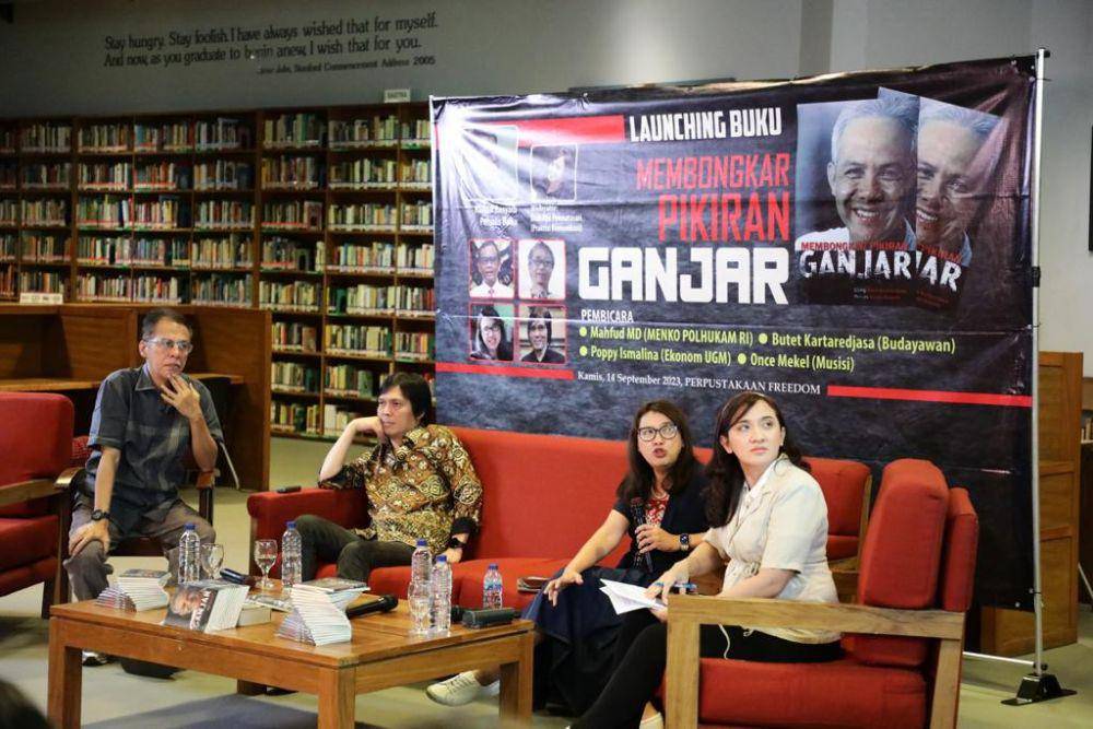 Buku Membongkar Pikiran Ganjar Resmi Diluncurkan (IDN Times/Istimewa)