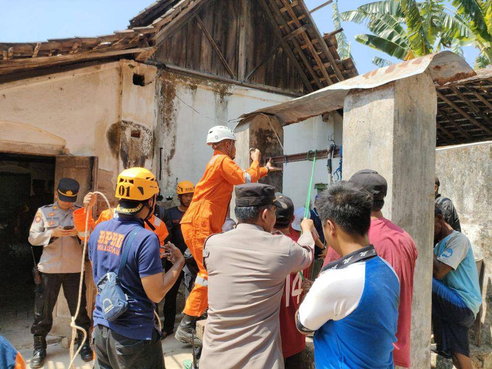 BPBD Magetan evaluasi korban dari dalam sumur/ IDN Times/ Riyanto