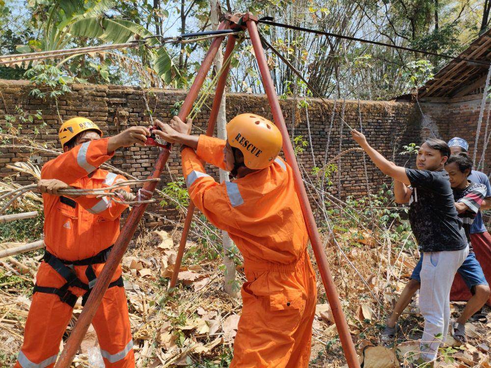 BPBD Magetan evaluasi korban dari dalam sumur/ IDN Times/ Riyanto