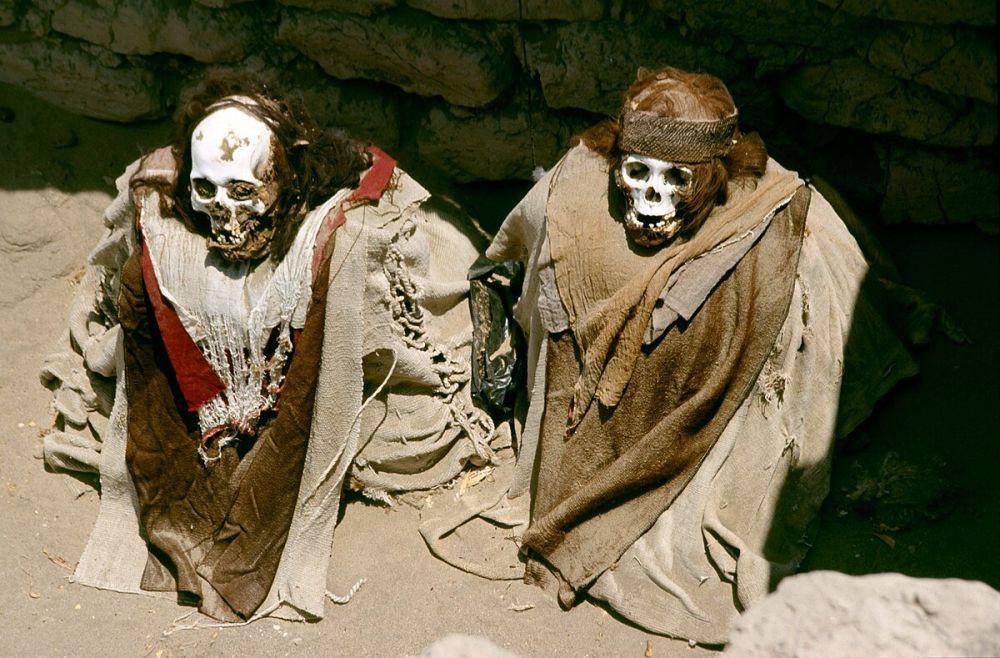 potret kuburan Chauchilla dari masyarakat Nazca (commons.wikimedia.org/El GIMP)
