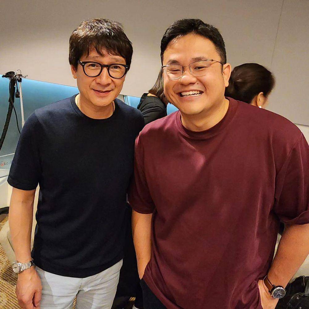 potret Ke Huy Quan di Singapura (instagram.com/drjasonleong)