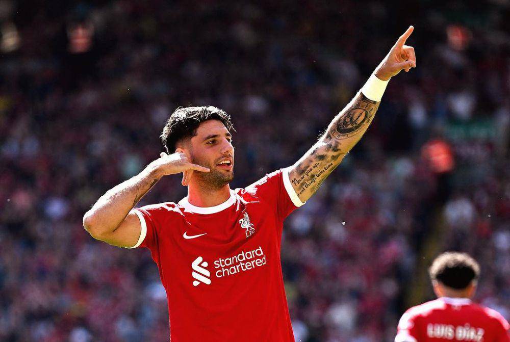 Dominik Szoboszlai saat membela Liverpool. (instagram.com/szoboszlaidominik)