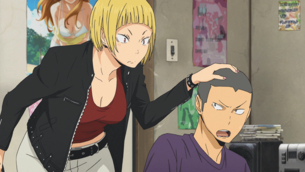 Saeko dan Ryuunosuke Tanaka (dok. Production I.G/ Haikyuu!!)