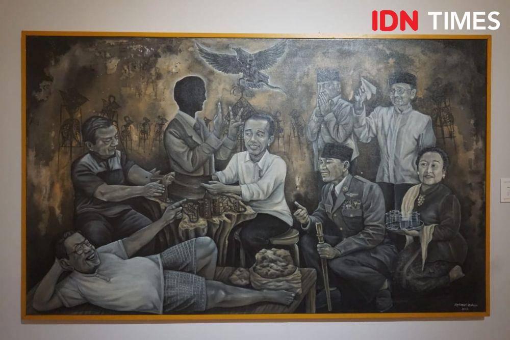 Taman Budaya Yogyakarta (TBY) melalui Suluh Sumurup Art Festival (SSAF), menampilkan ratusan karya seni rupa dua dan tiga dimensi karya puluhan seniman difabel. (IDNTimes/Tunggul Damarjati)