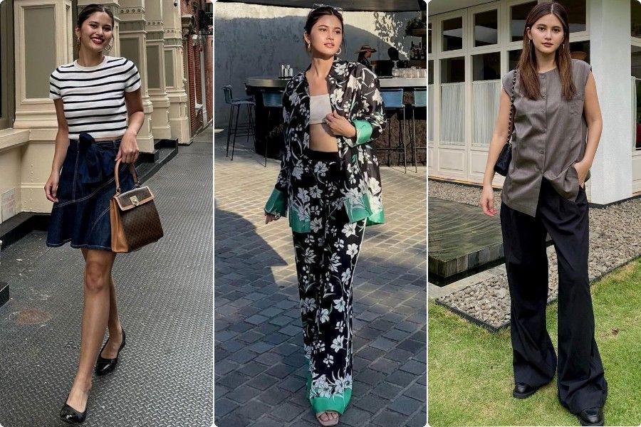 7 Outfit Bertema Monokrom ala Namira Adzani, Nyaman buat Jalan-jalan