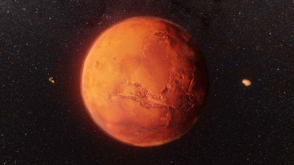 ilustrasi planet Mars (starwalk.space)