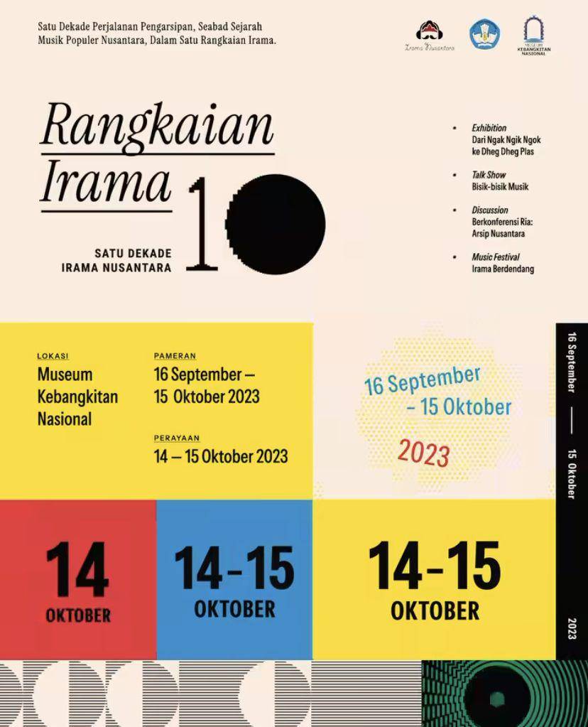 Irama Nusantara persembahkan Rangkaian Irama (Instagram.com/iramanusantara)