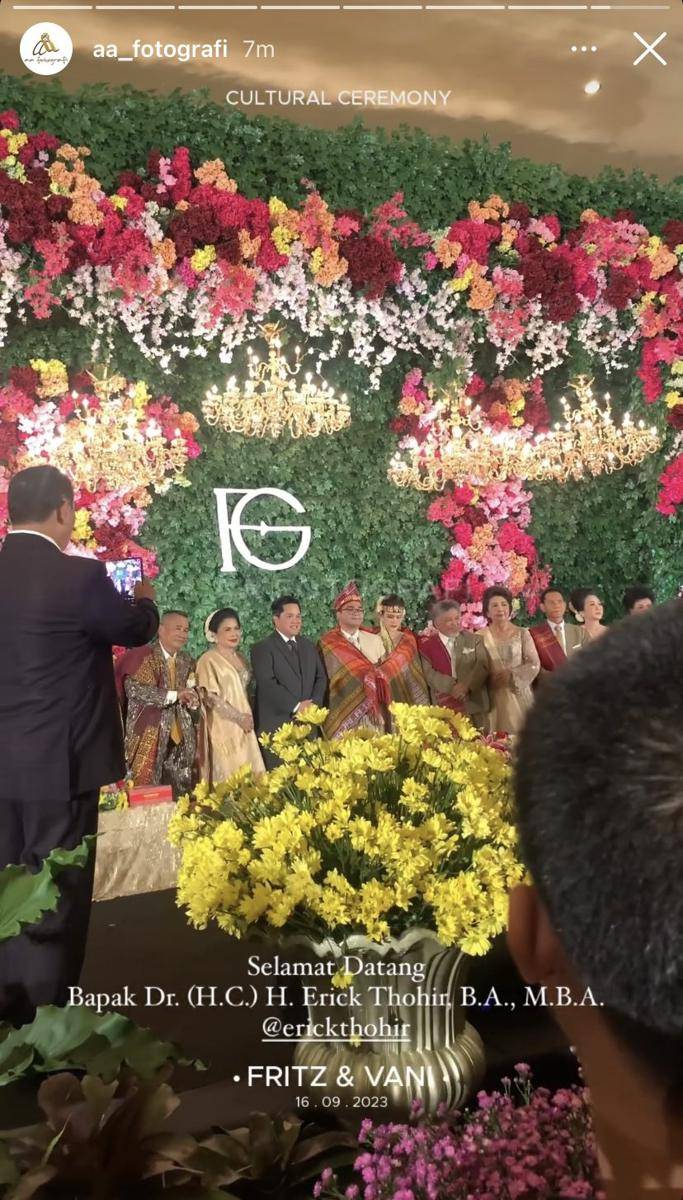 potret pesta adat pernikahan Fritz Hutapea, anak Hotman Paris (Instagram.com/aa_fotografi)