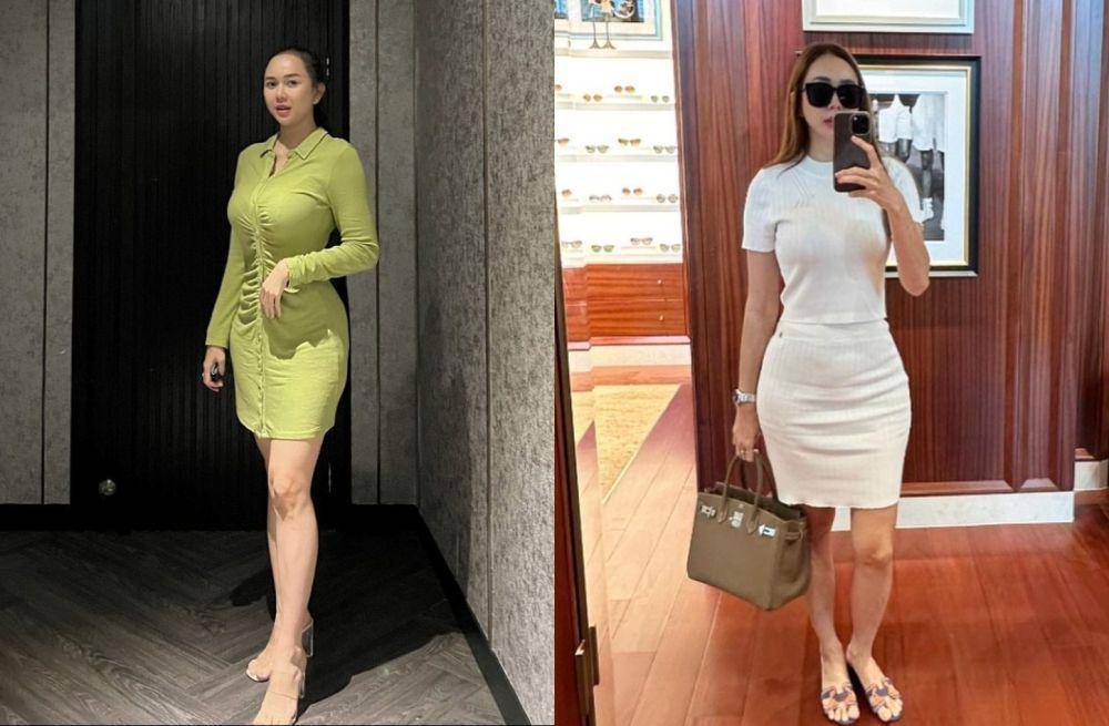 inspirasi fit to body outfit ala Aura Kasih (instagram.com/aurakasih)